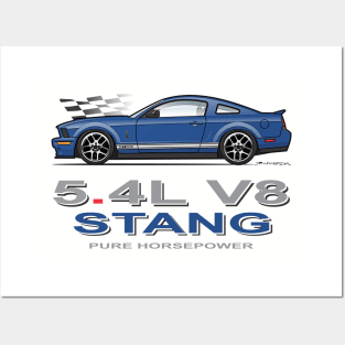 Blue GT500 Posters and Art